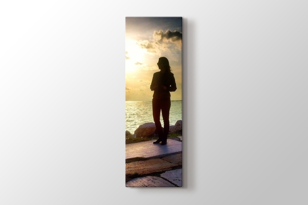 Picture of Vertical Photo on Canvas