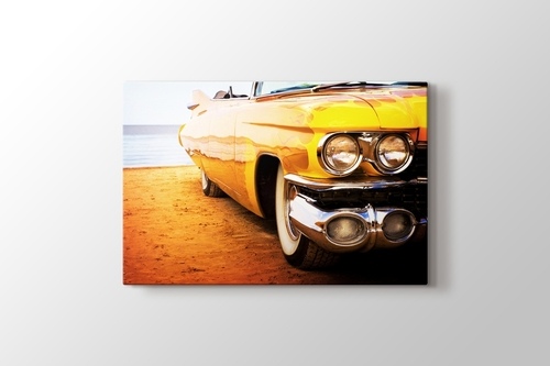 Picture of Yellow Cadillac