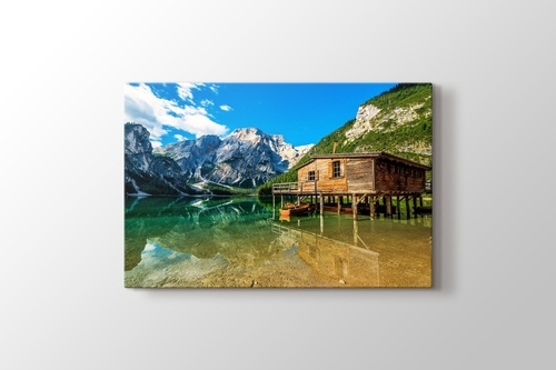 Picture of Lago di Braies - Dolomiti Mountains - Italy