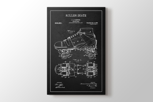 Picture of Roller Skate Patent