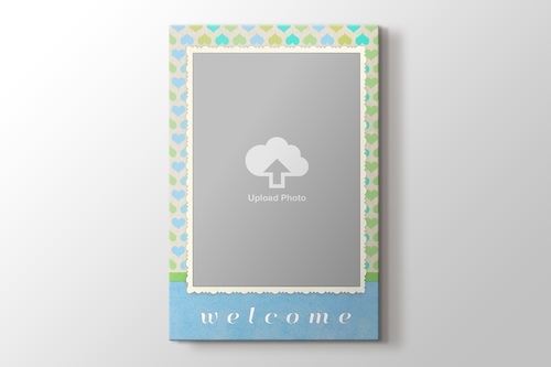 Picture of Welcome Gift for Baby Boy Canvas Print