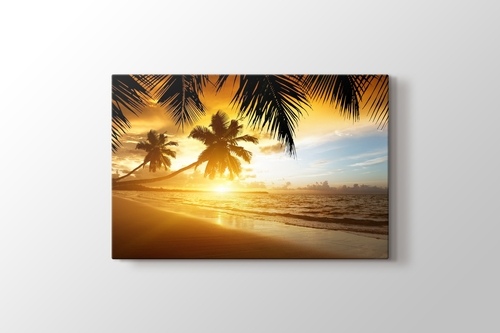 Picture of Sunset and Palms
