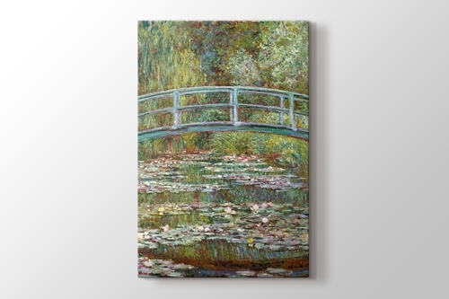 Picture of Water Lily Pond and Bridge
