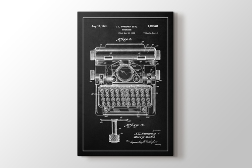 Picture of Typewriter Sweeney Patent