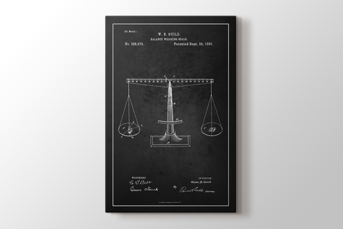Picture of Balance Scale Patent