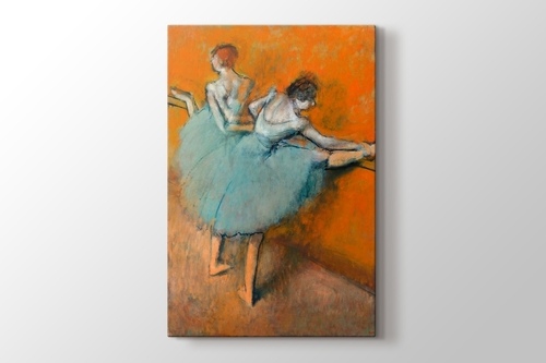 Picture of Edgar Degas - Bailarinas en la barra