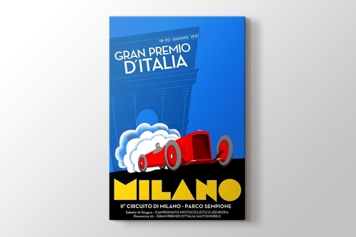 Picture of 1937 Milan Formula 1 Poster