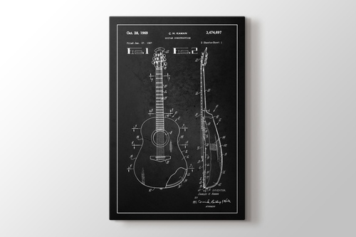 Picture of Guitar Construction Patent