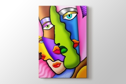 Picture of Faces in Colors