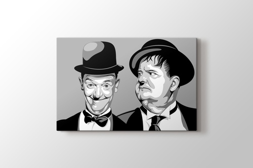 Picture of Laurel and Hardy