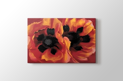 Picture of Georgia O'Keeffe - Oriental Poppies