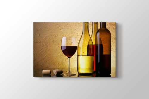 Picture of White Red And Pink Wine