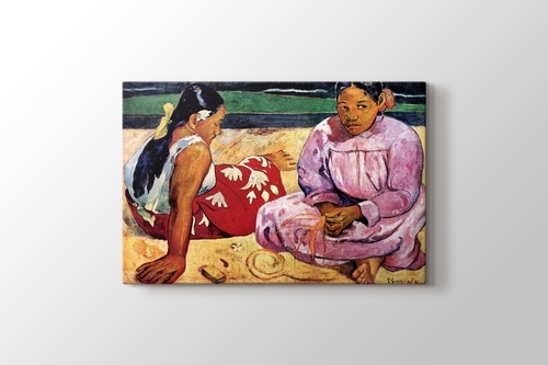 Picture of Tahitian Women on the Beach