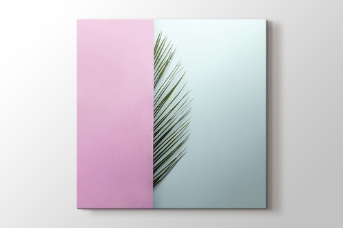 Picture of Palm Leaf Half Pink