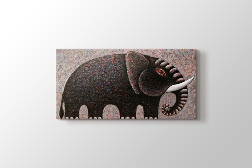 Picture of Oil Paint Elephant