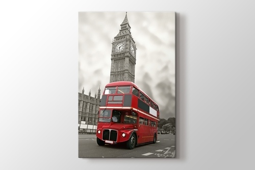 Picture of Red Bus and Big Ben