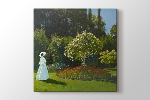 Picture of Lady in the Garden