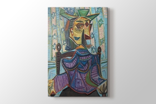 Picture of Pablo Picasso - Dora Maar in an Armchair