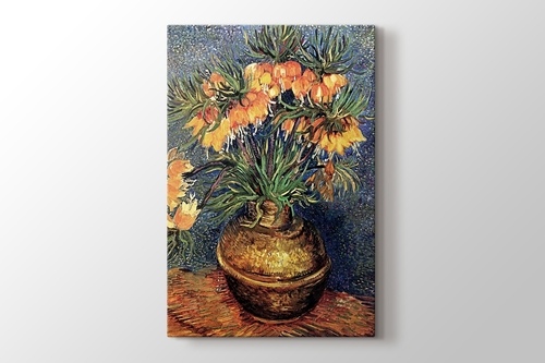 Picture of Still Life Vase with Fifteen Sunflowers