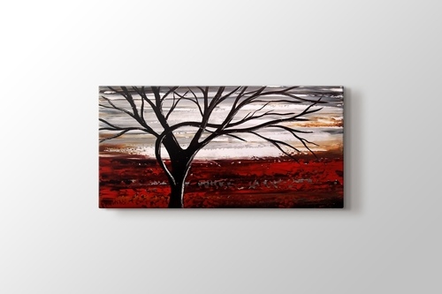 Picture of Tree on a Red Land