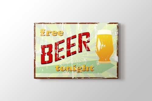 Picture of Vintage Beer Poster