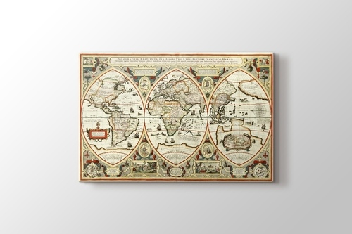 Picture of Vintage World Map