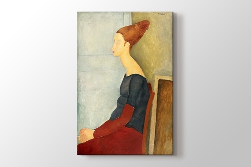 Picture of Amedeo Modigliani - Portrait de Jeanne Hebuterne
