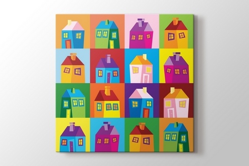 Picture of Colored Houses