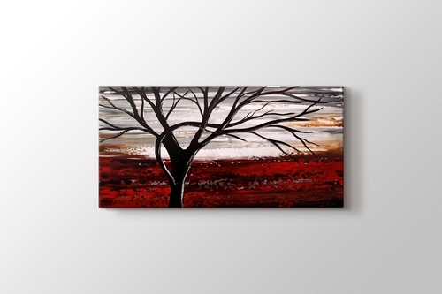Picture of Tree on a Red Land
