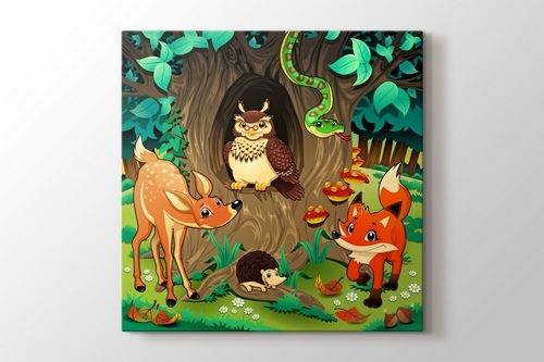 Picture of Animals in the Forest