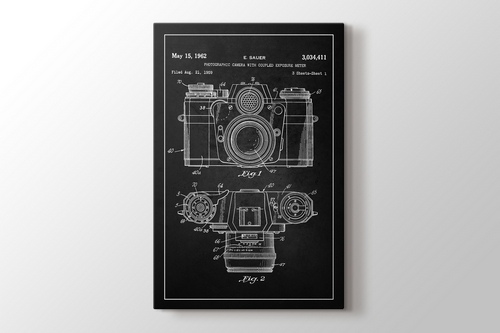 Picture of Photographic Camera With Coupled Exposure Meter Patent