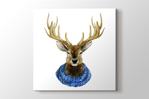 Picture of Watercolor Handsome Deer