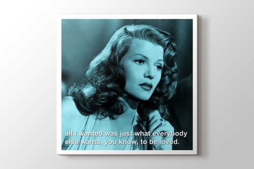 Picture of Rita Hayworth - To Be Loved