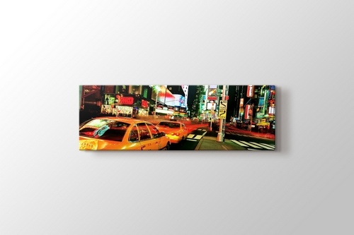 Picture of Yellow Cabs at Times Square