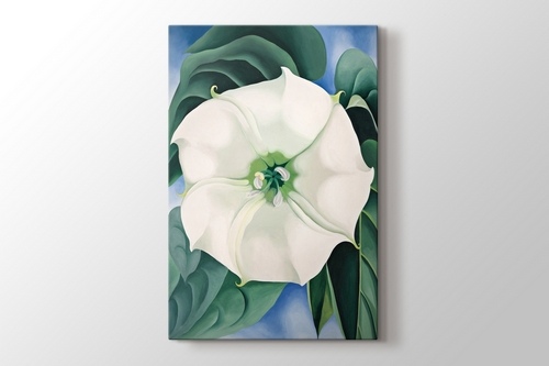Picture of Georgia O'Keeffe - White Flower No1