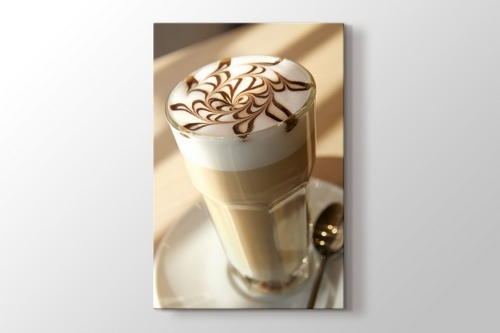 Picture of Cafe Latte In Restoran