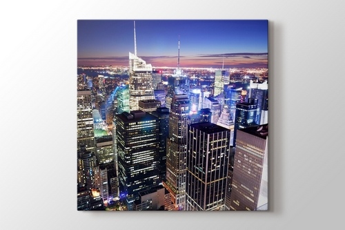 Picture of New York City Manhattan Times Square Skyline