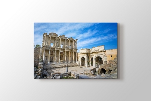 Picture of Library Of Celsus In Ephesus Ancient City Selçuk