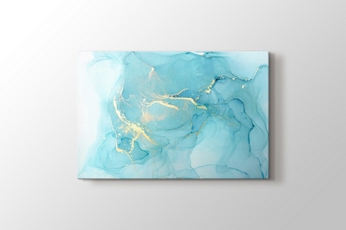 Picture of Golden Cyan Marble