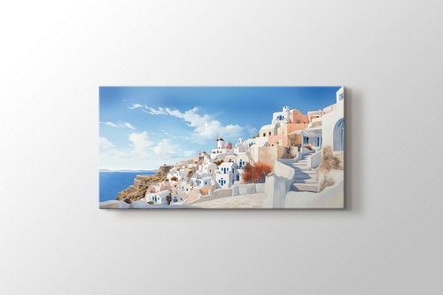 Picture of Santorini Greece - Panoramic  Landscape